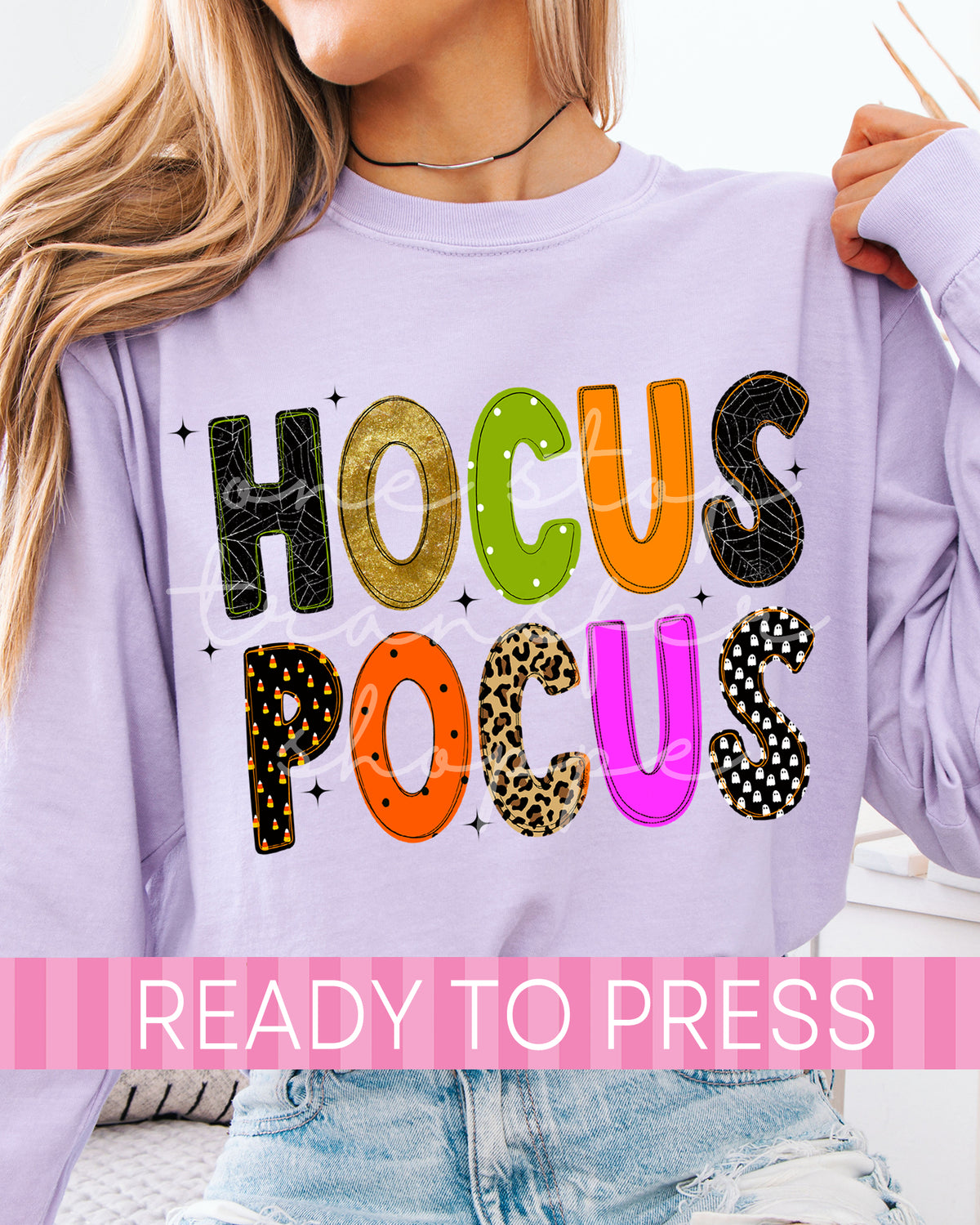 Colorful Hocus Pocus Doodle - Ready to Press DTF Transfers