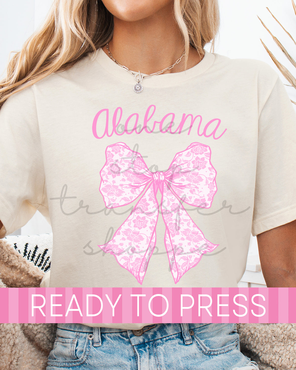 Pink Coquette Alabama - Ready to Press DTF Transfers