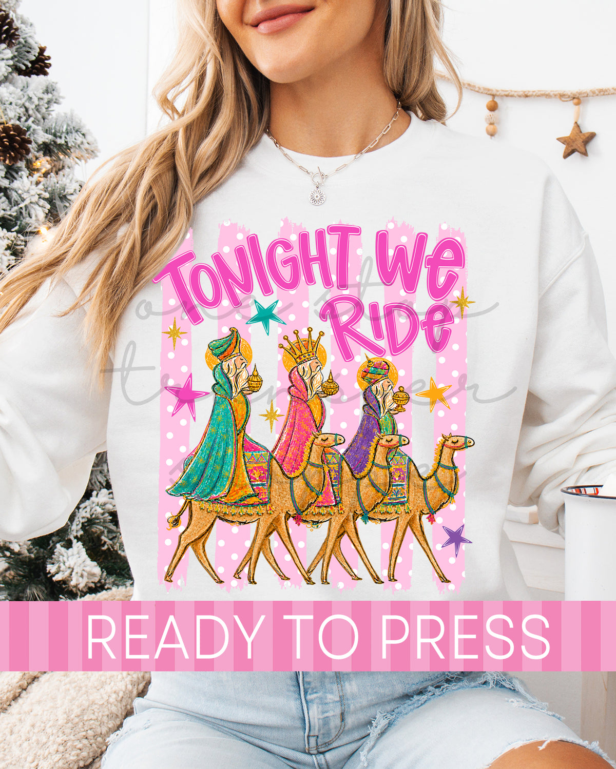 Tonight We Ride Three Wise Men - Ready to Press DTF Transfers