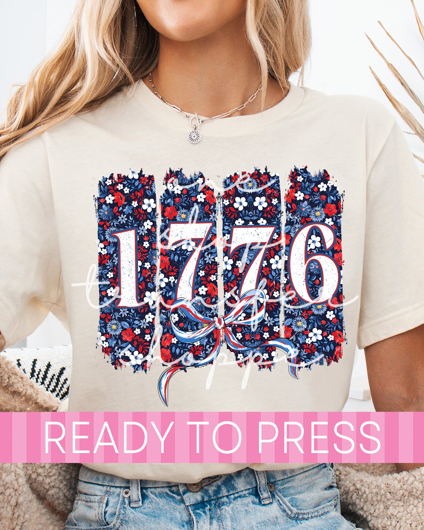 1776 Floral Panels - Ready to Press DTF Transfers