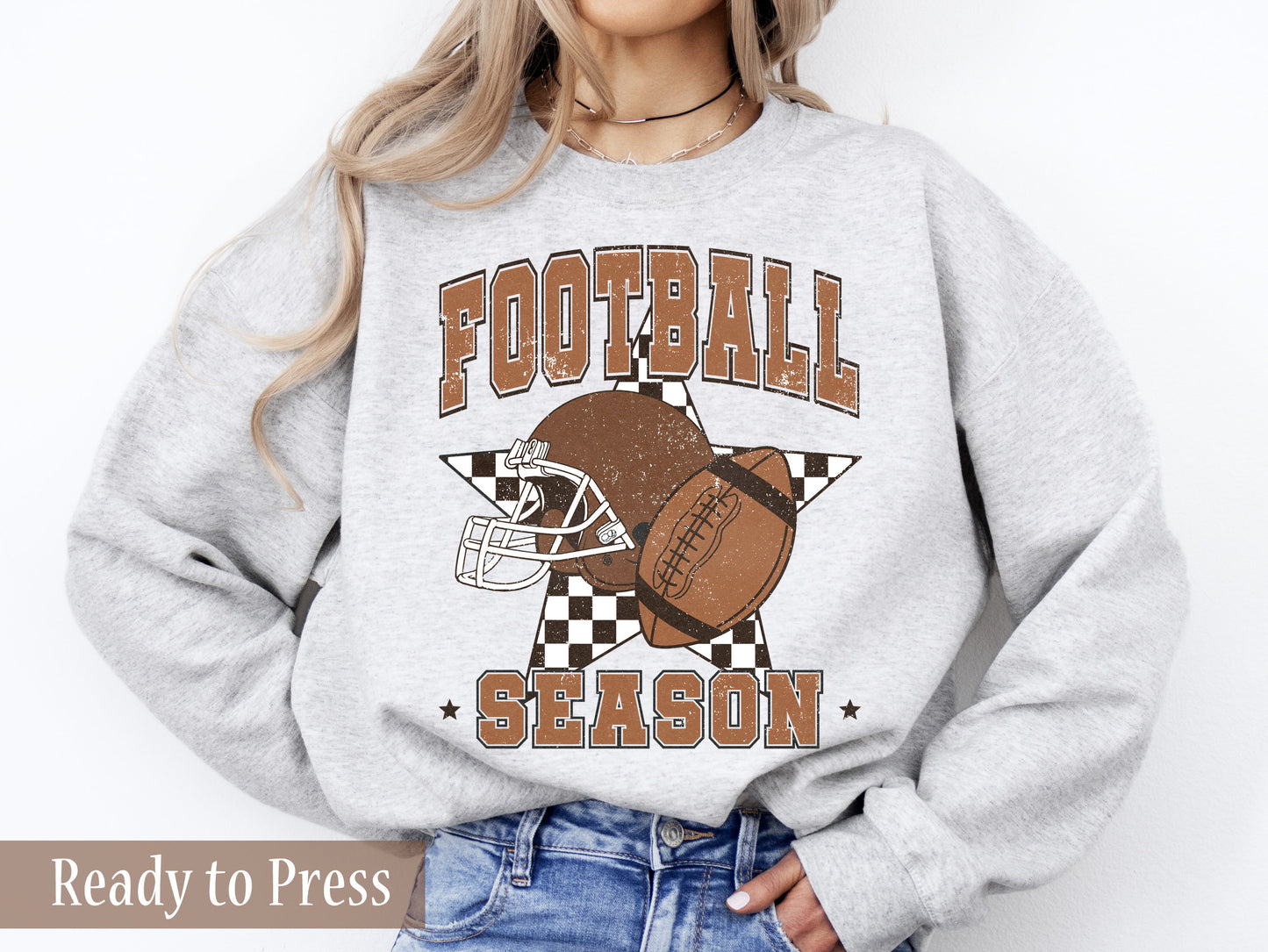 Distressed Football Season - Ready to Press DTF Transfers