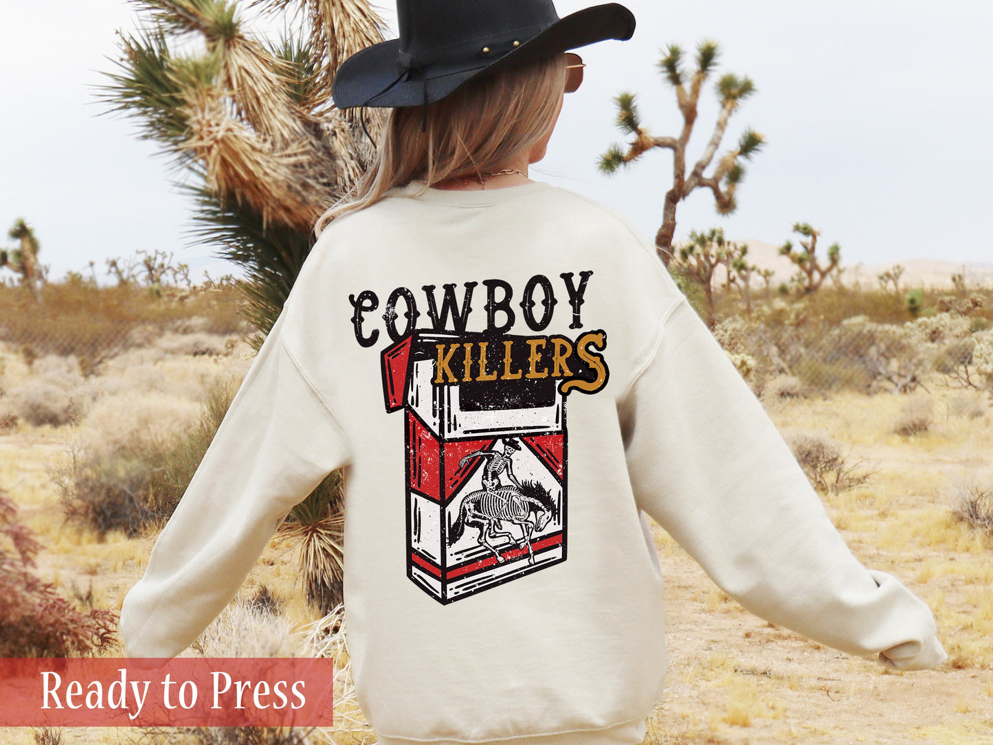 Vintage Cowboy Killers - Ready to Press DTF Transfers