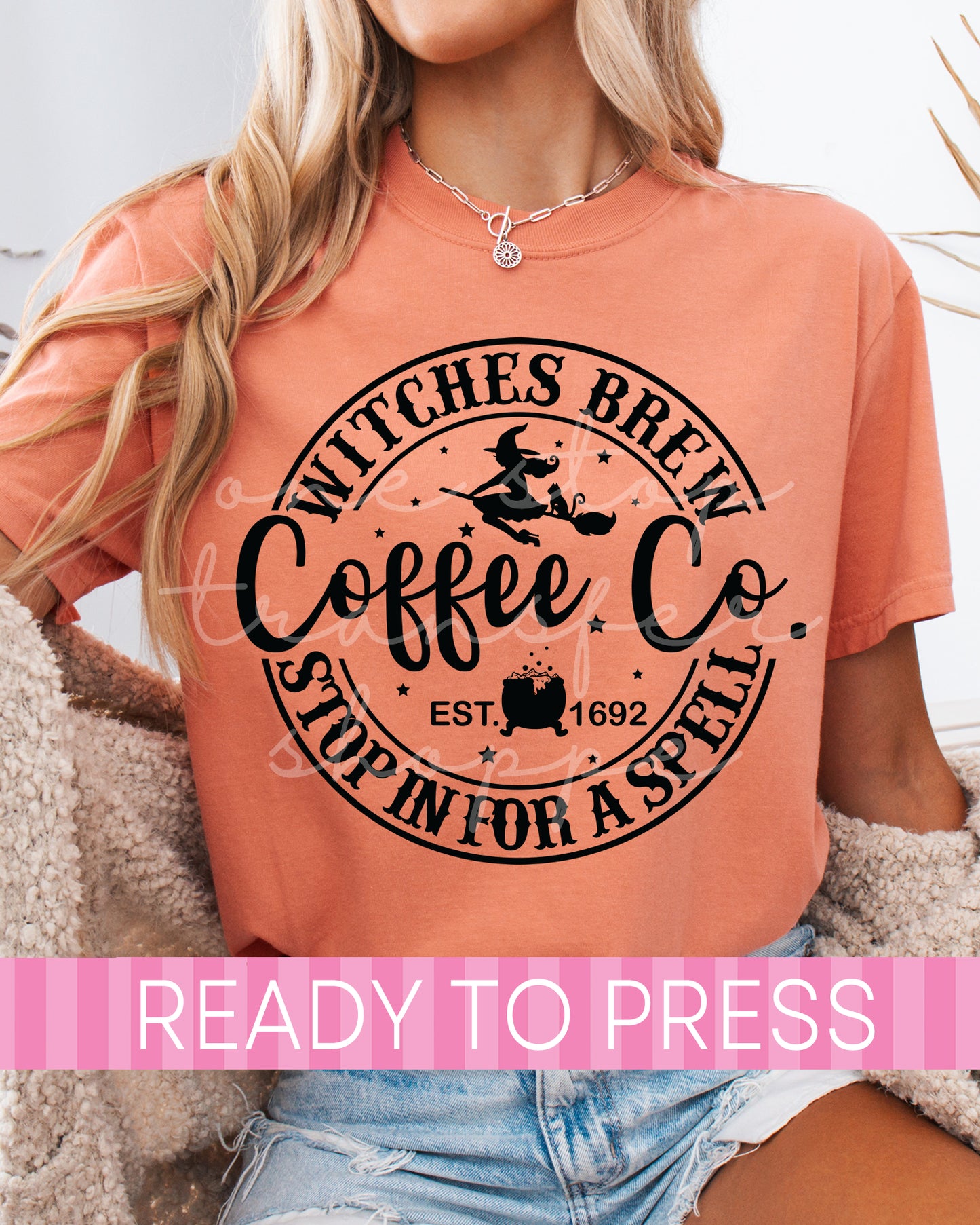 Witches Brew Coffee Company - Ready to Press DTF Transfers