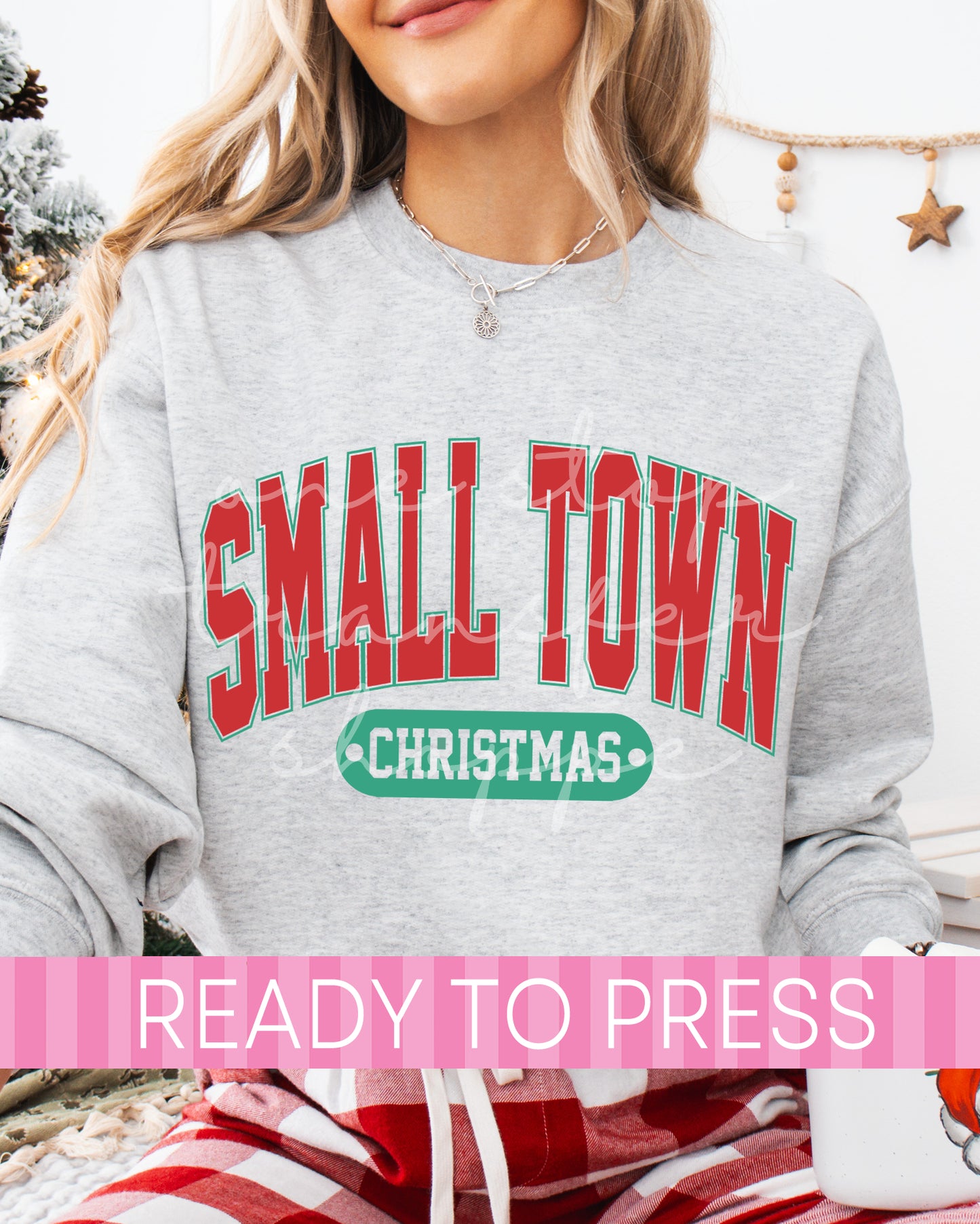 Small Town Christmas - Ready to Press DTF Transfers