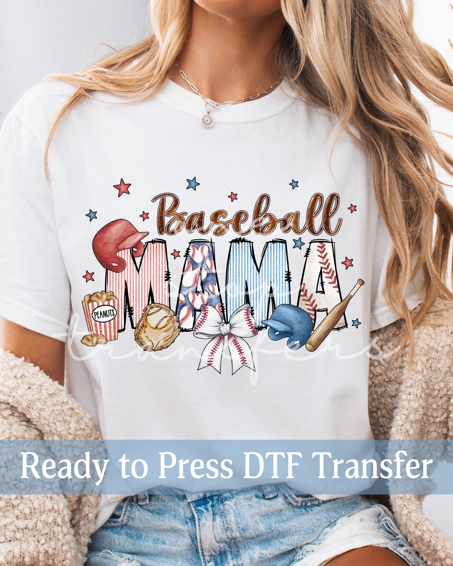 Baseball Mama My Wallet Is Empty My Heart Is Full - Ready to Press DTF Transfers