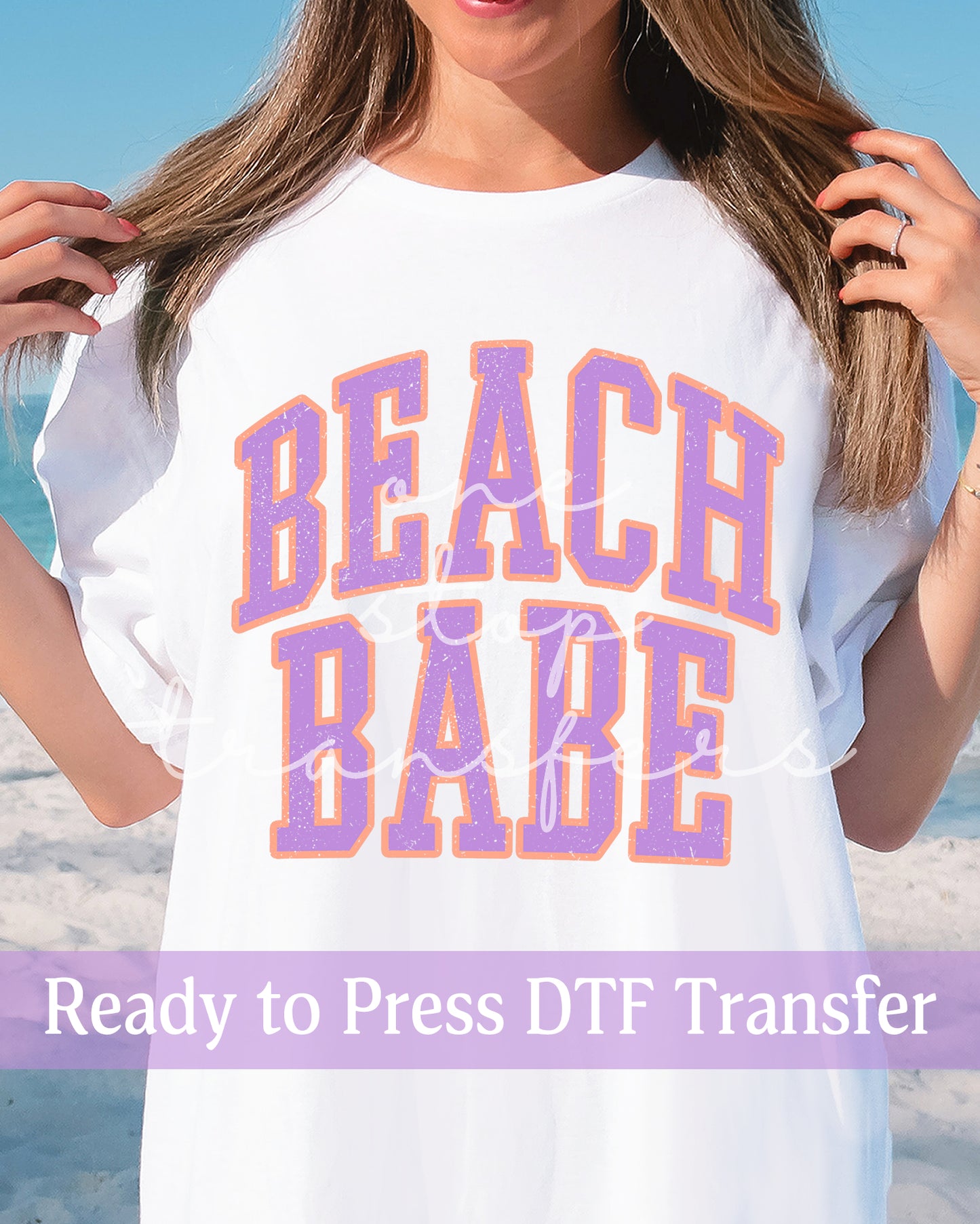 Beach Babe - Ready to Press DTF Transfers