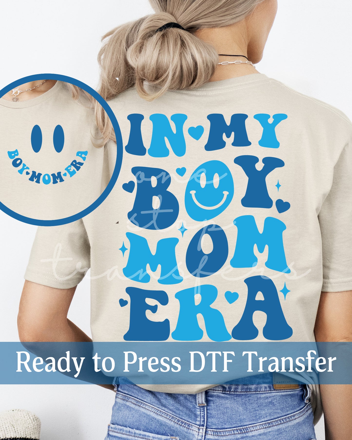 In My Boy Mom Era Hearts - Ready to Press DTF Transfers
