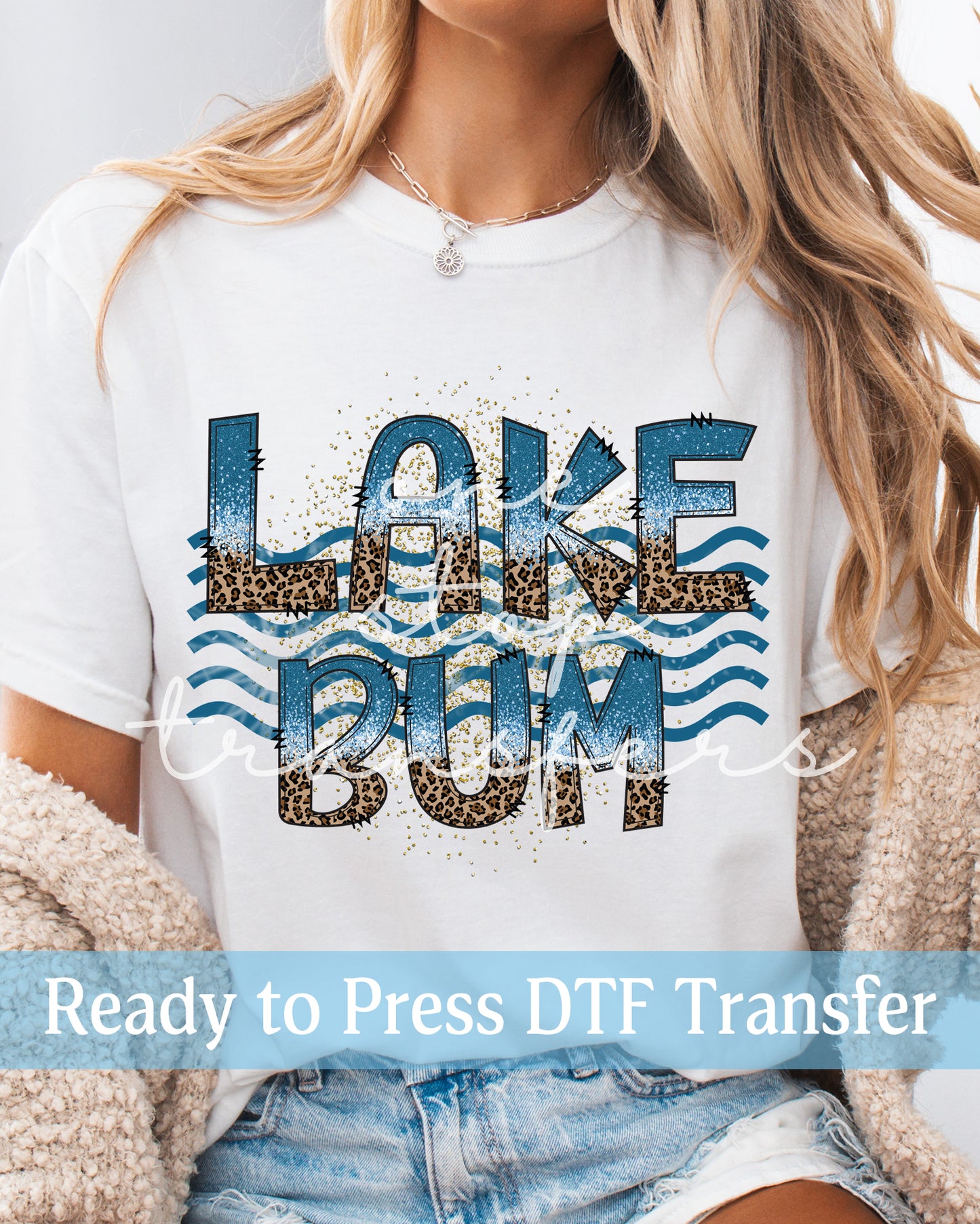 Lake Bum Waves - Ready to Press DTF Transfers