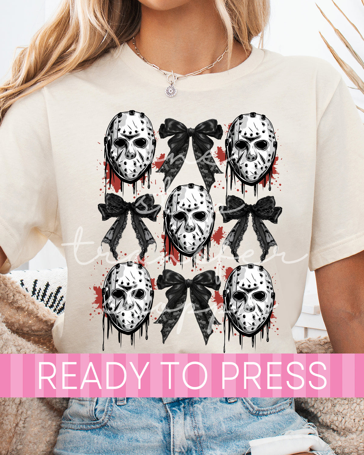 Bloody Coquette Movie Killer - Ready to Press DTF Transfers