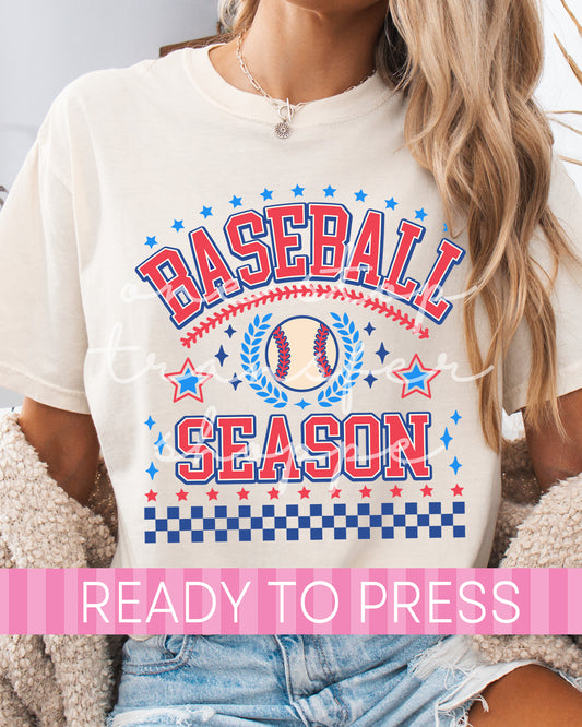 Baseball Season - Ready to Press DTF Transfers