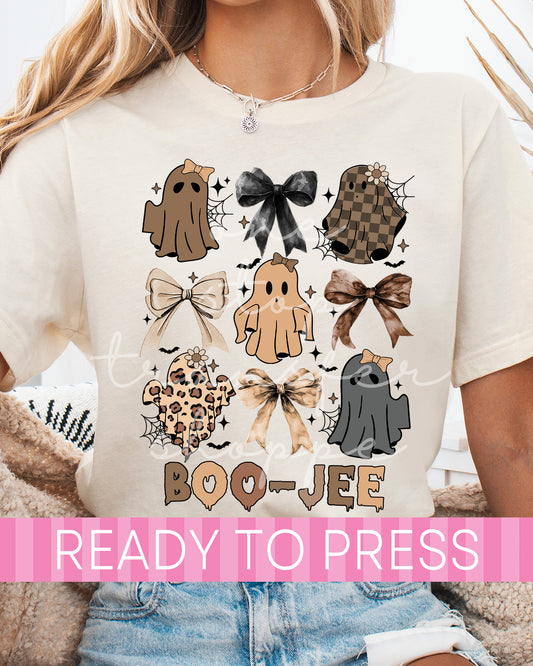 BOO-JEE Coquette Fancy Ghosts - Ready to Press DTF Transfers