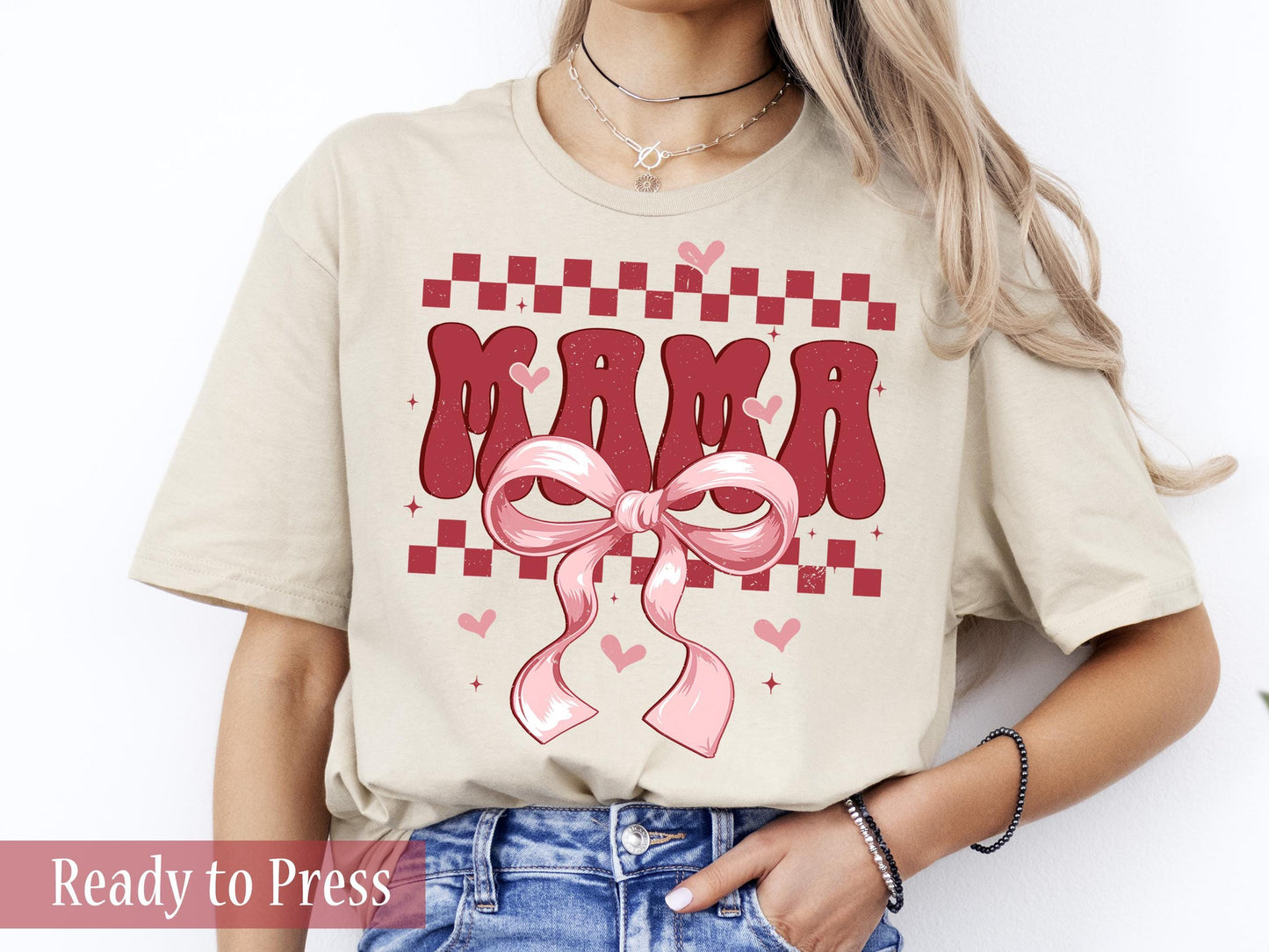 Valentine's Day Coquette Matching Mama and Mini - Ready to Press DTF Transfers