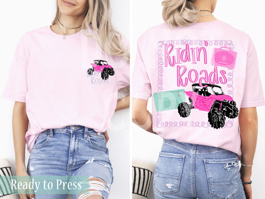 Preppy Riding Roads - Ready to Press DTF Transfers