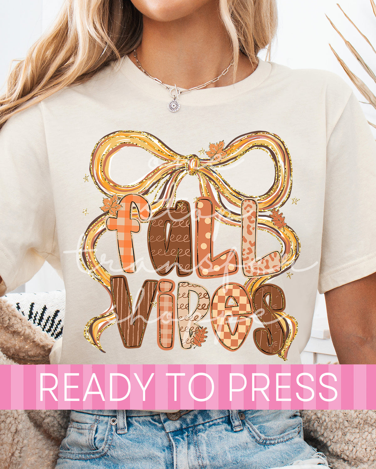 Coquette Fall Vibes - Ready to Press DTF Transfers