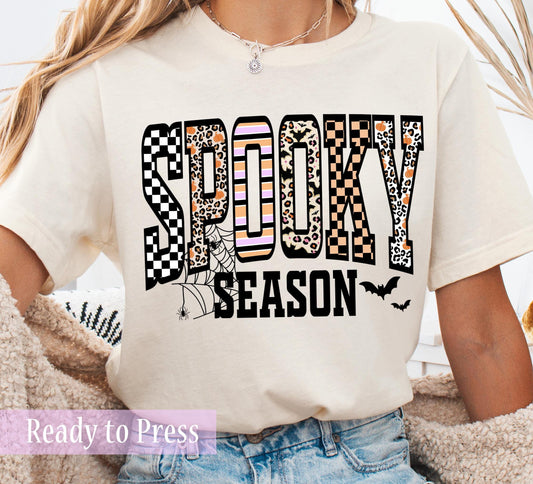 Girly Spooky Season - Ready to Press DTF Transfers