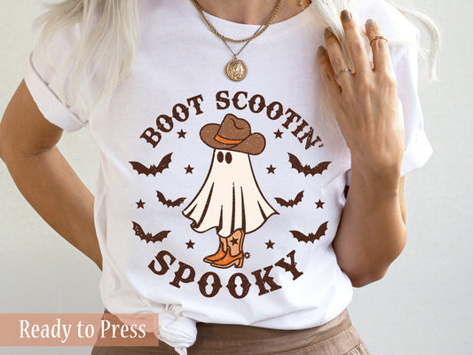 Boot Scootin' Spooky - Ready to Press DTF Transfers