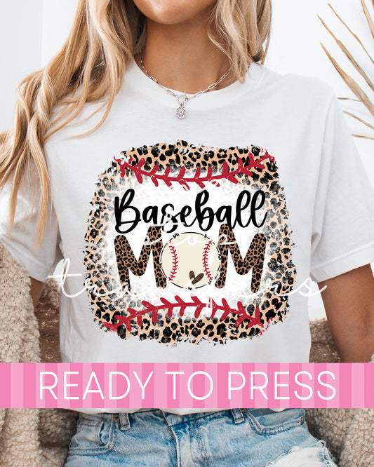 Baseball Mom - Ready to Press DTF Transfers