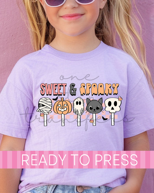 Sweet and Spooky Candy Sticks - Ready to Press DTF Transfers