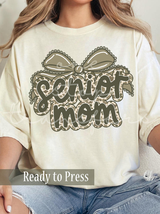 Shabby Chic Lace Coquette Camo Senior Mom - Ready to Press DTF Transfers