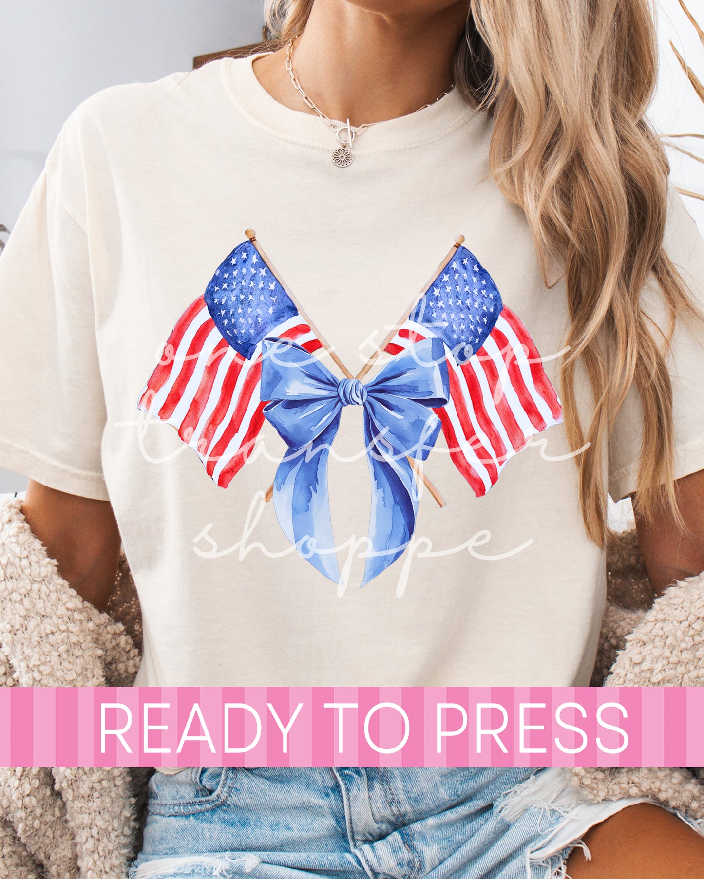 Coquette USA Flags - Ready to Press DTF Transfers