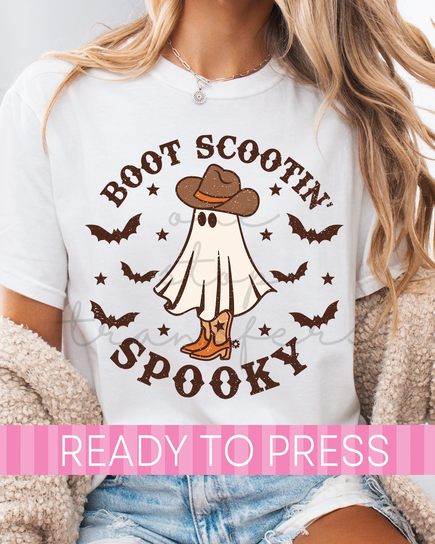 Boot Scootin' Spooky - Ready to Press DTF Transfers