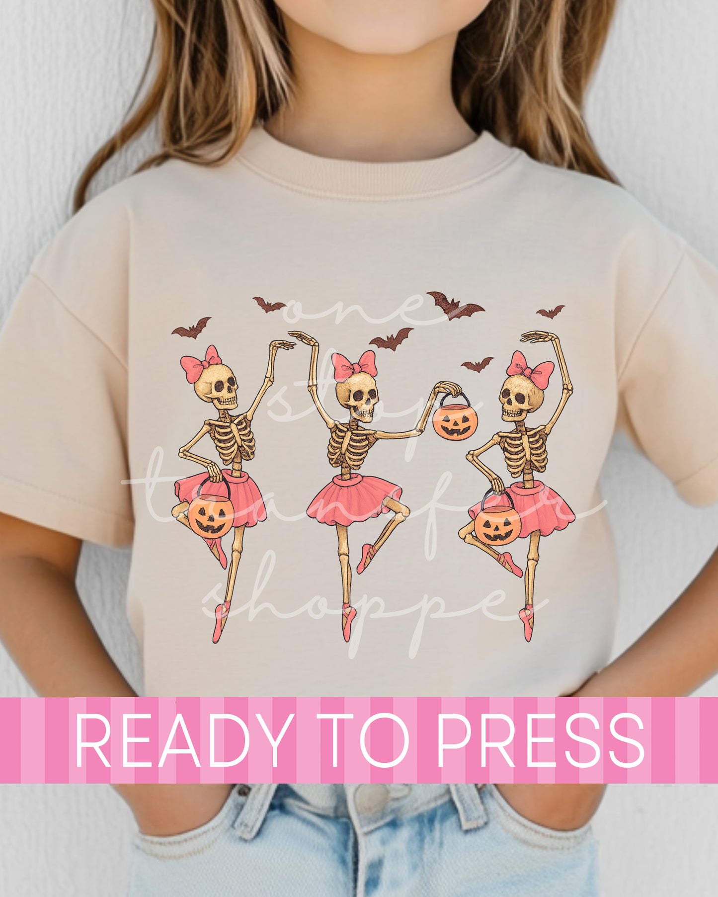 Dancing Ballerina Skeletons - Ready to Press DTF Transfers