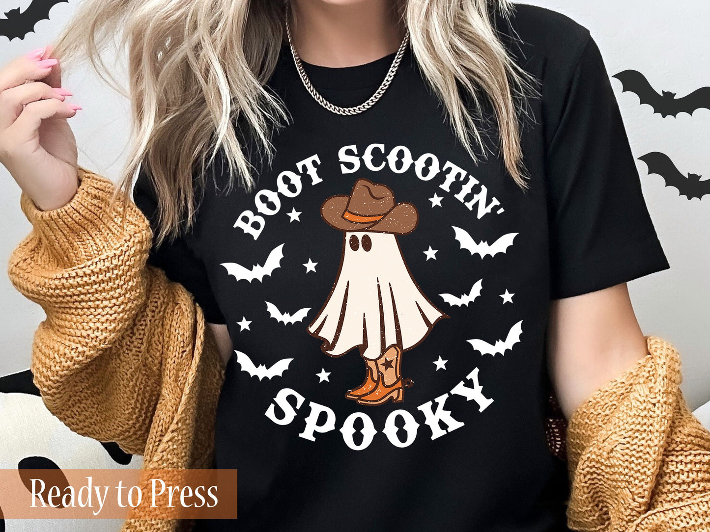 Boot Scootin' Spooky - Ready to Press DTF Transfers