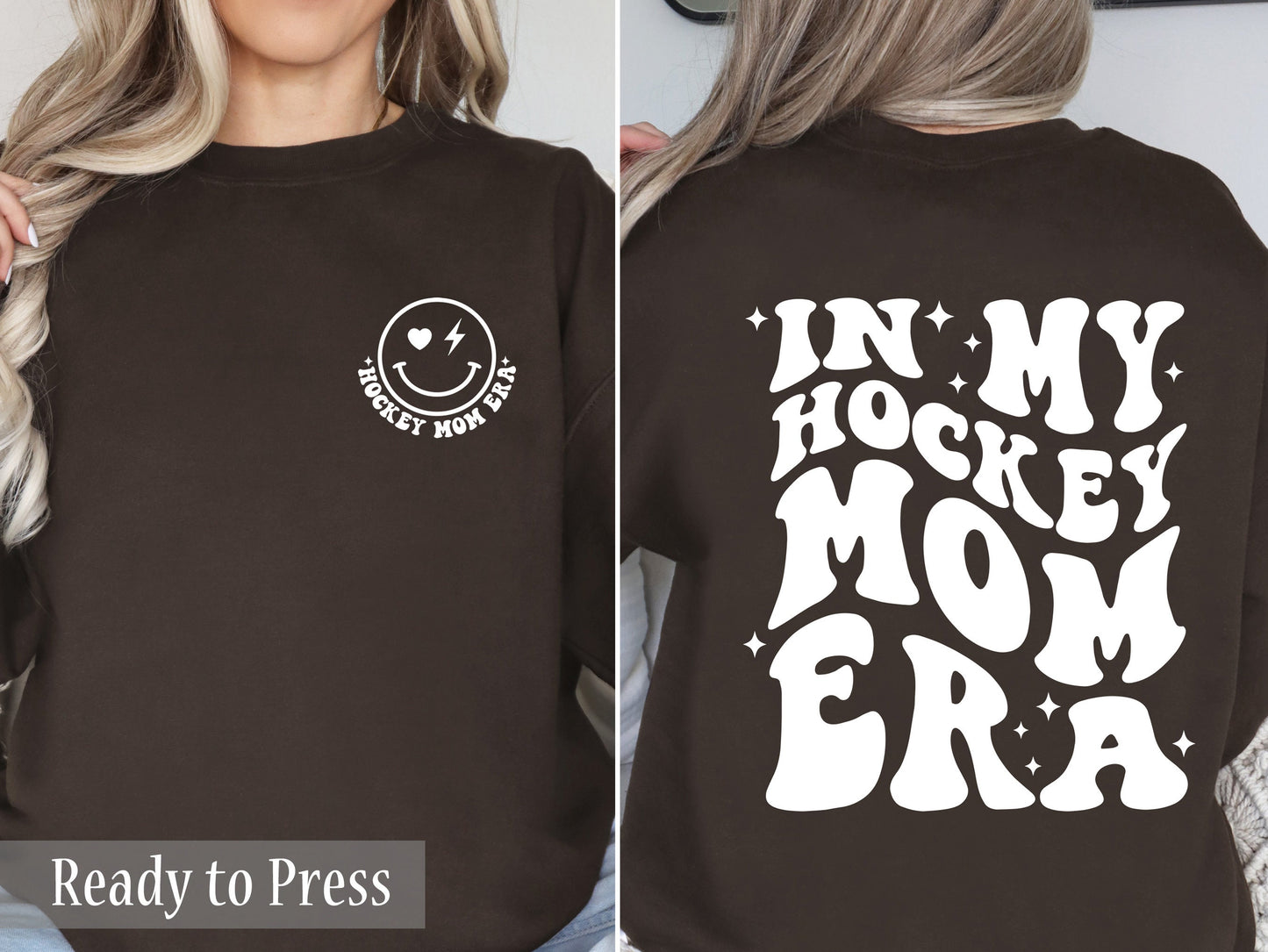 In My Hockey Mom Era - Ready to Press DTF Transfers
