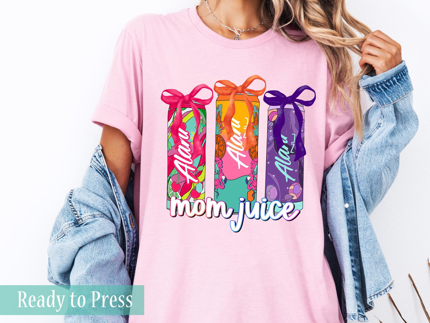 Coquette Mother Juice Energy Drinks - Ready to Press DTF Transfers