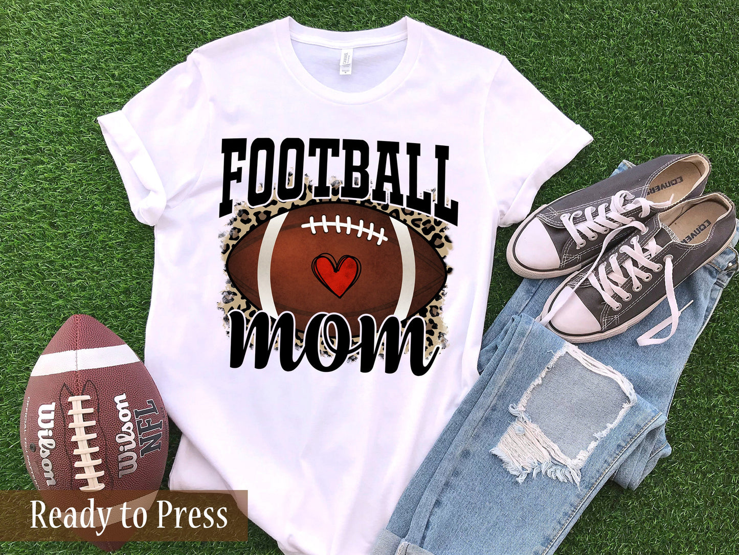 Football MOM - Ready to Press DTF Transfers