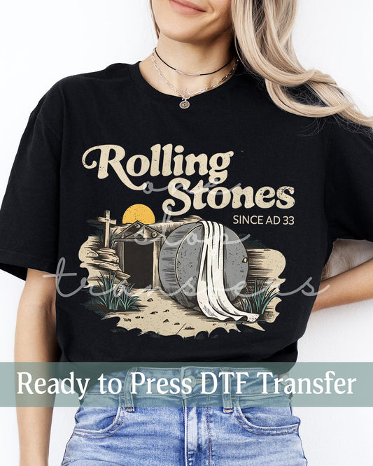 The Tomb Was Empty He is Risen - Ready to Press DTF Transfers