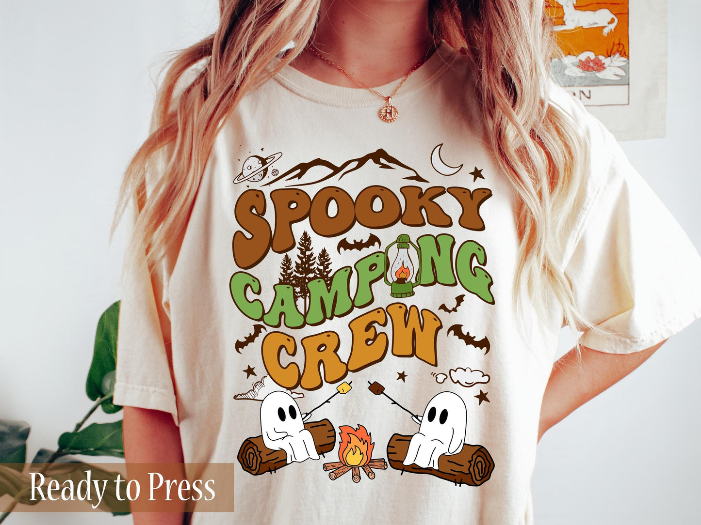 Spooky Camping Crew - Ready to Press DTF Transfers