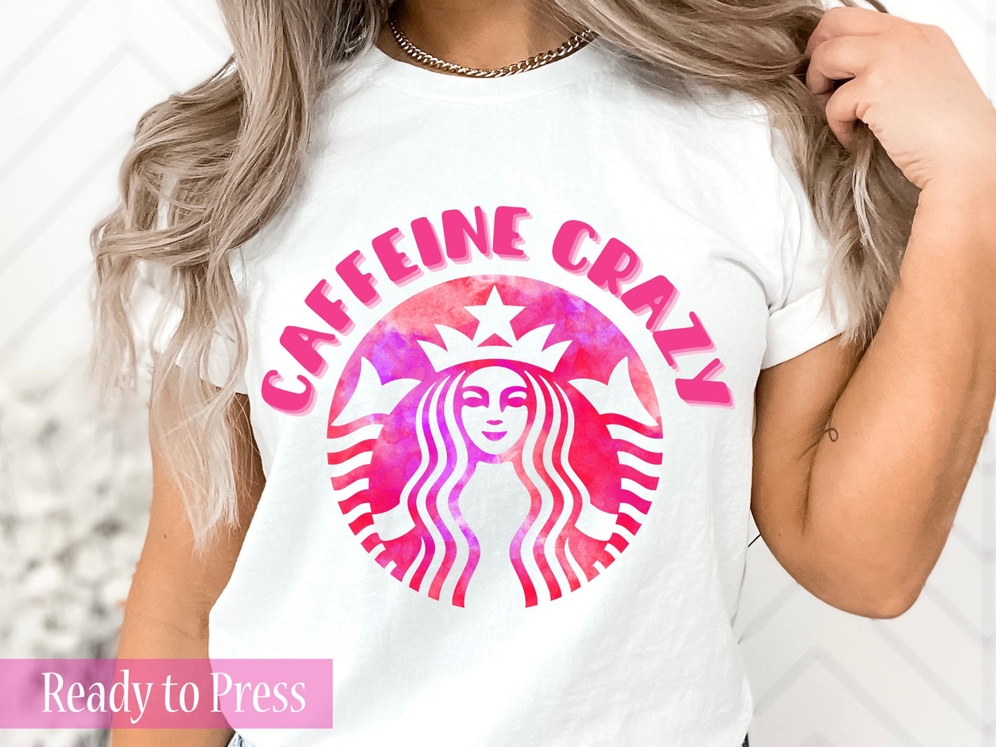 Caffeine Crazy - Ready to Press DTF Transfers
