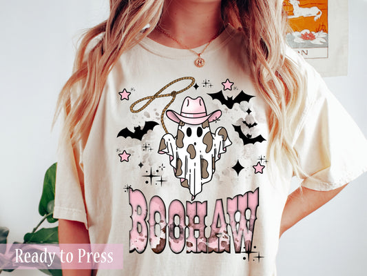 BOOHAW Cowghost - Ready to Press DTF Transfers