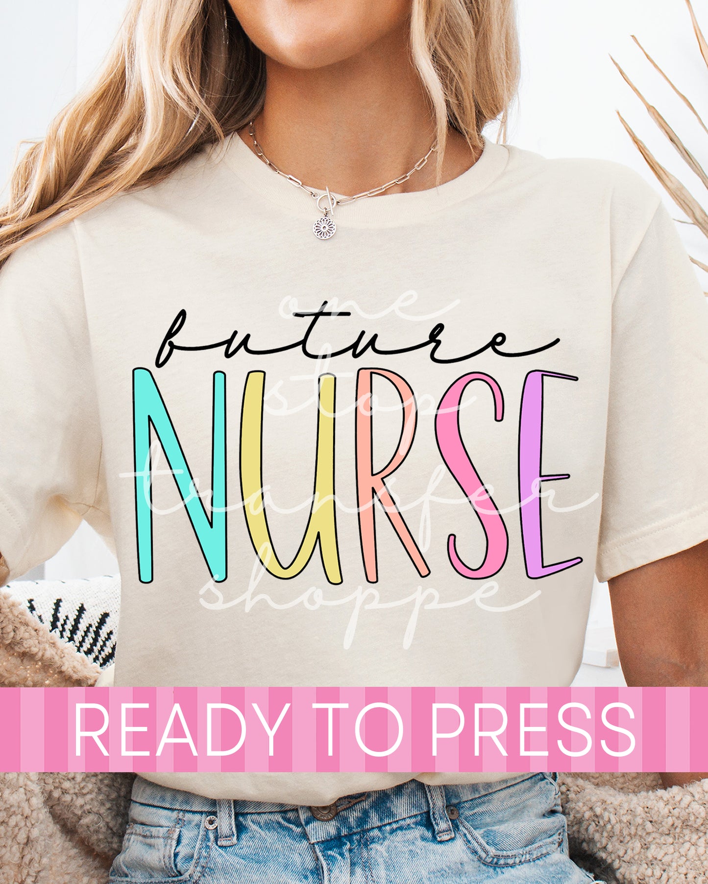 Colorful Future Nurse - Ready to Press DTF Transfers
