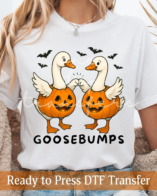 Halloween Goose Bumps - Ready to Press DTF Transfers