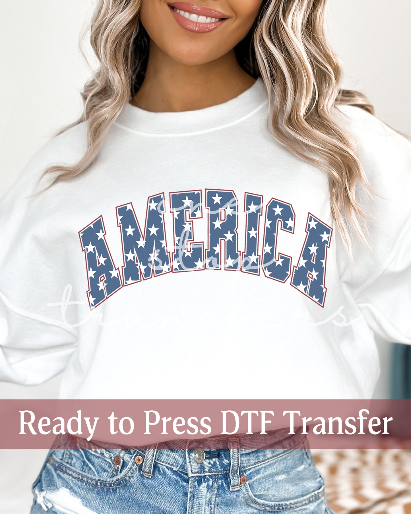 AMERICA - Ready to Press DTF Transfers
