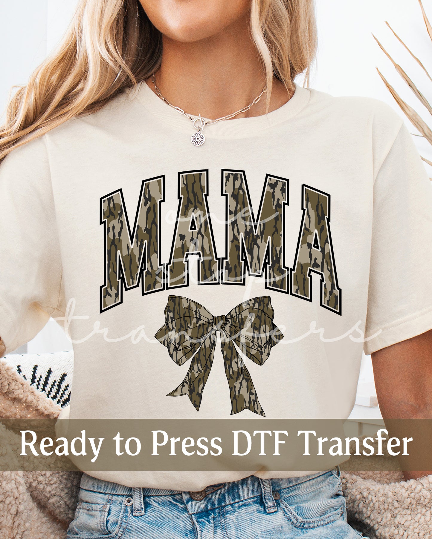 Coquette Camouflage MAMA - Ready to Press DTF Transfers