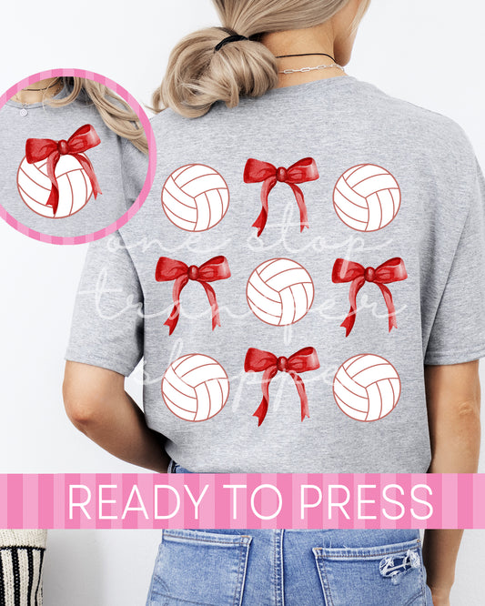Coquette Volleyball - Ready to Press DTF Transfers