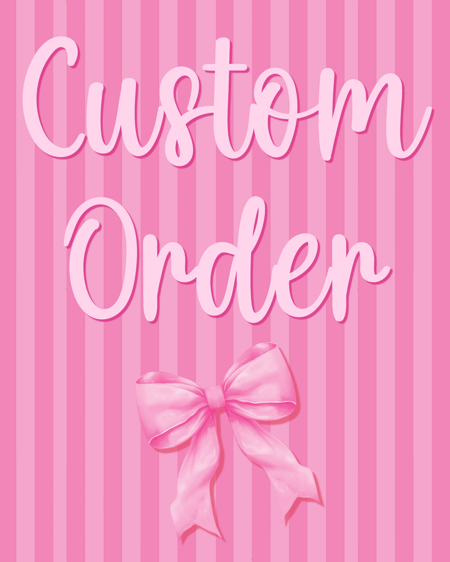 Custom Order for iCare RX Pharmacy