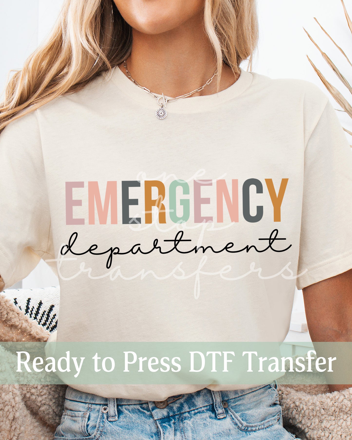 Emergency Department - Ready to Press DTF Transfers