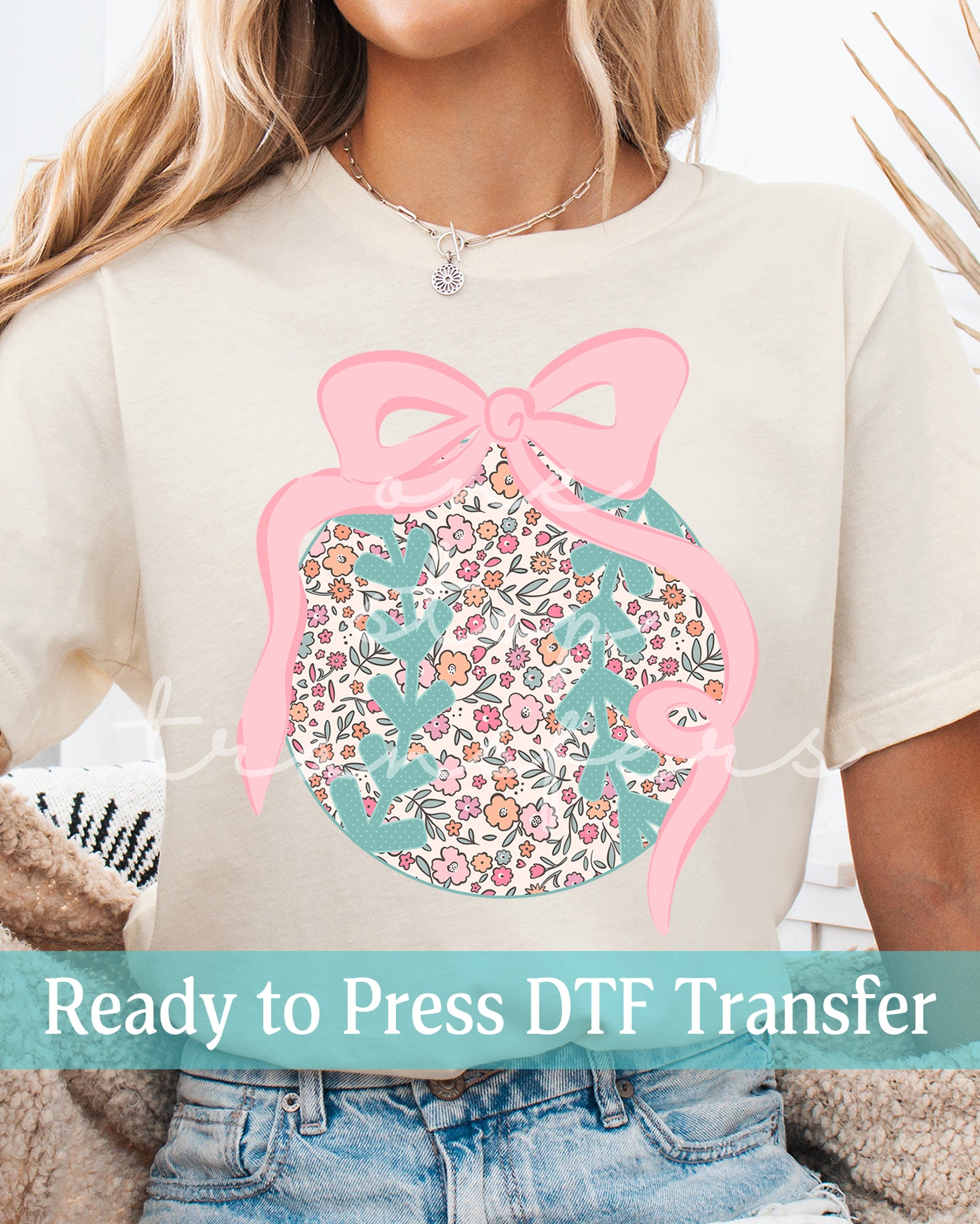 Coquette Floral Baseball - Ready to Press DTF Transfers