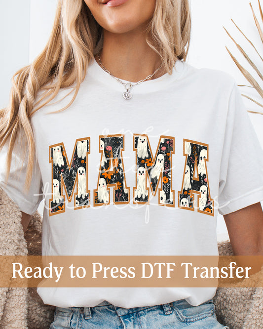 Halloween Ghosts Mama - Ready to Press DTF Transfers