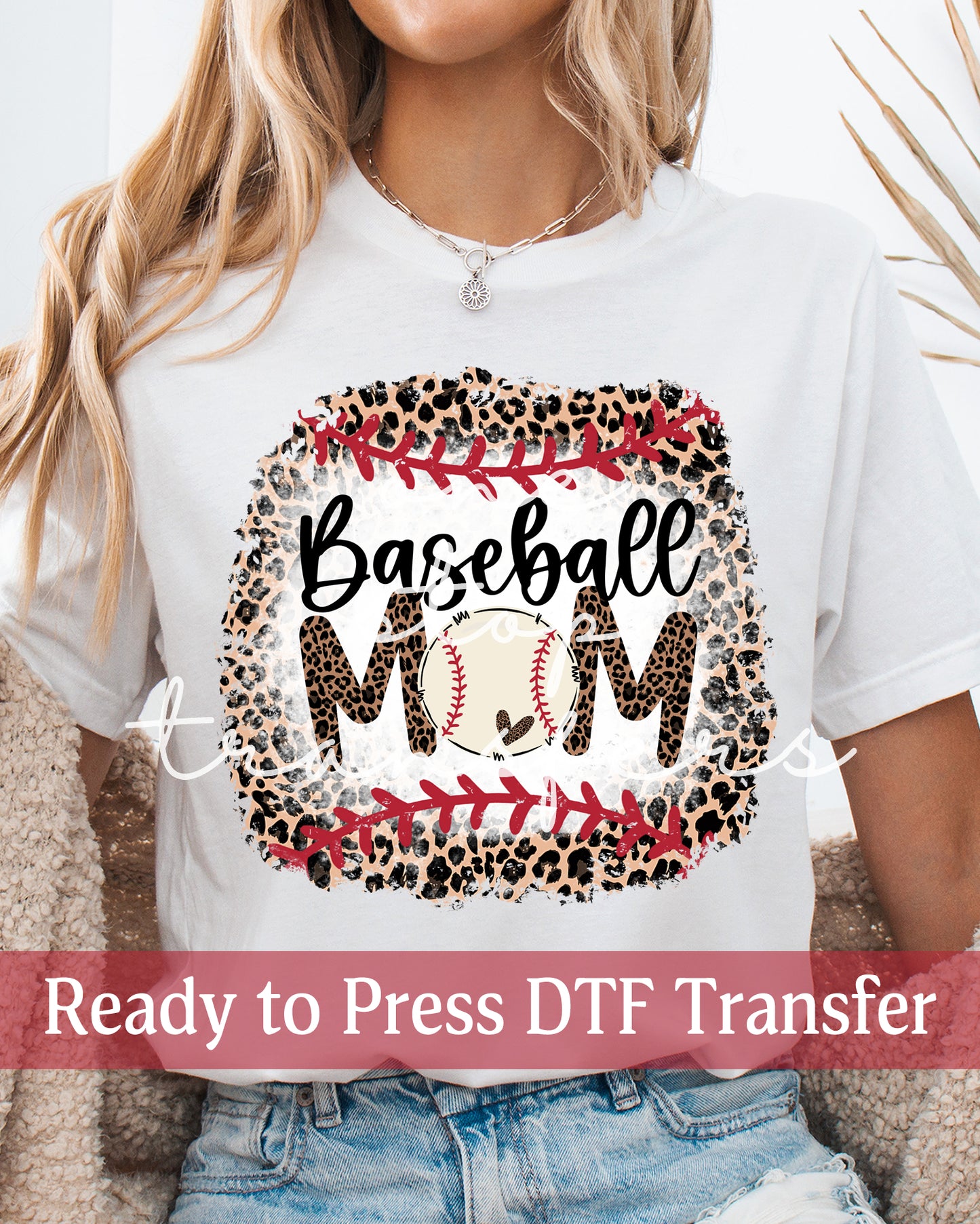 Baseball Mom - Ready to Press DTF Transfers