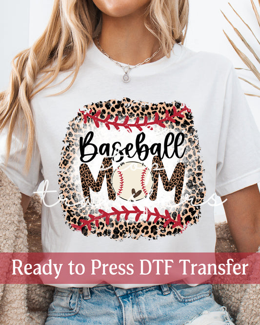 Baseball Mom - Ready to Press DTF Transfers