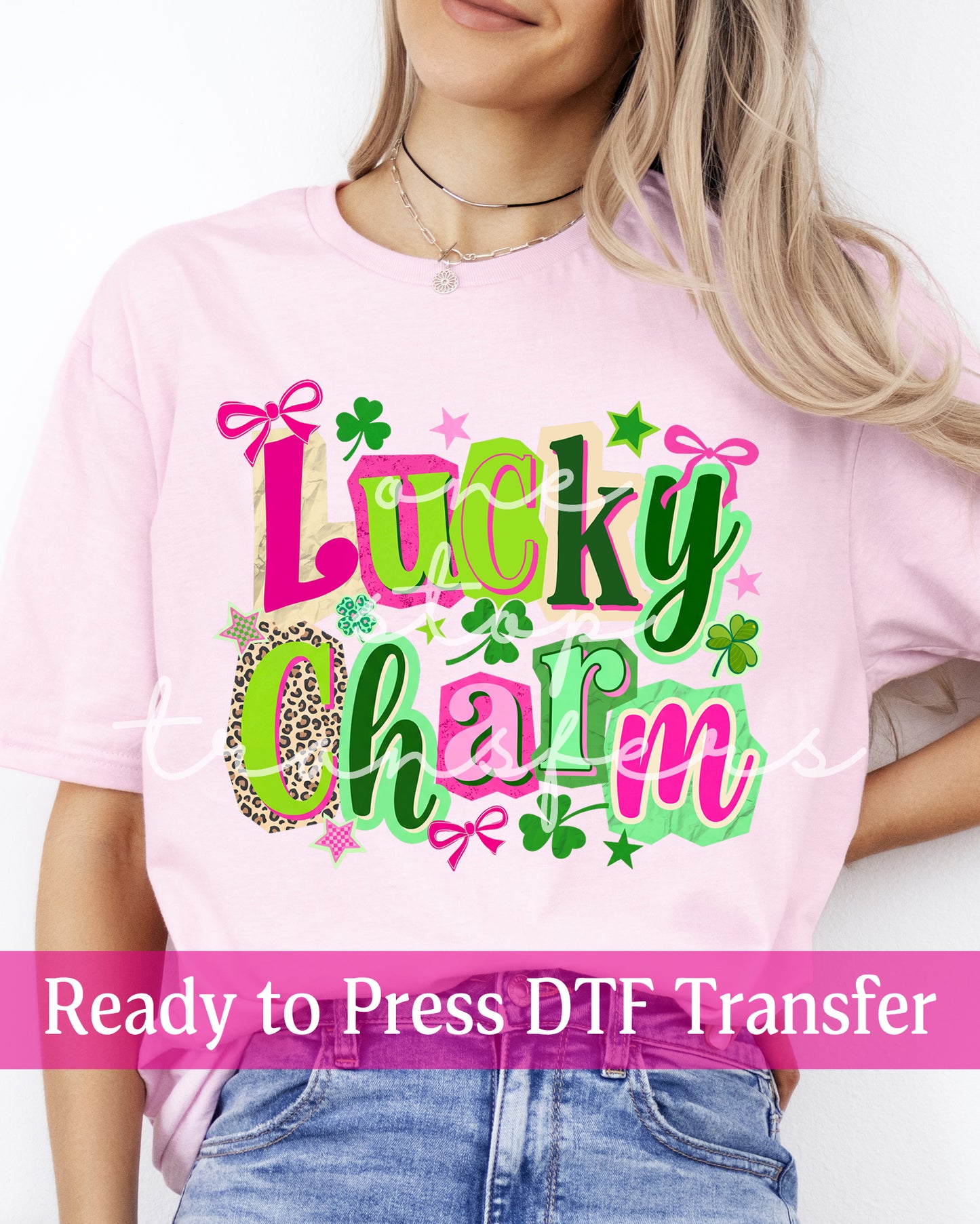St. Patrick's Day Lucky Charm - Ready to Press DTF Transfers