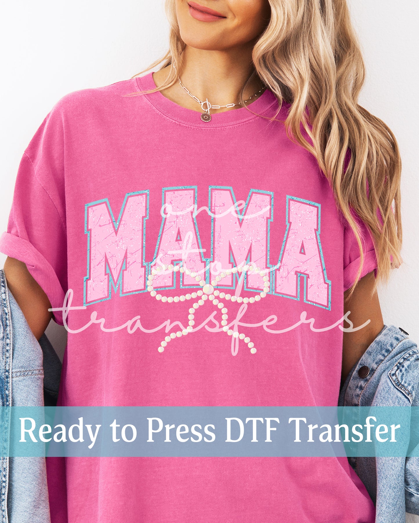 Pearl Coquette Mama - Ready to Press DTF Transfers