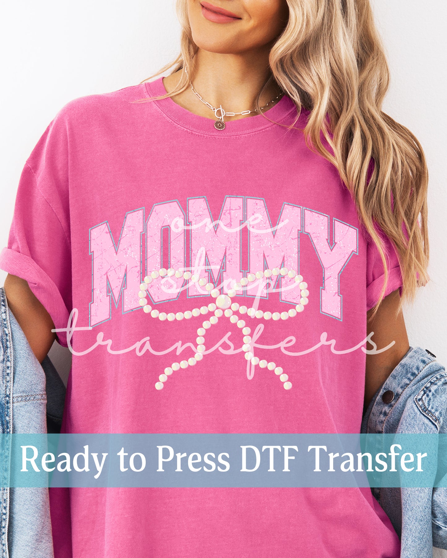 Pearl Coquette Mommy - Ready to Press DTF Transfers