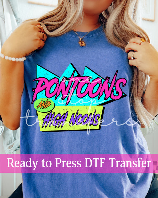 Pontoons and High Noons - Ready to Press DTF Transfers