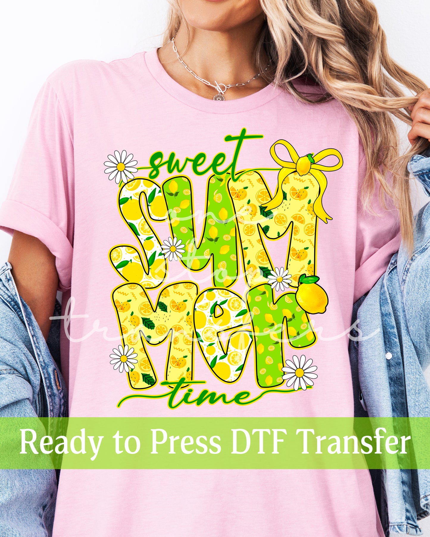 Sweet Summertime Lemons - Ready to Press DTF Transfers